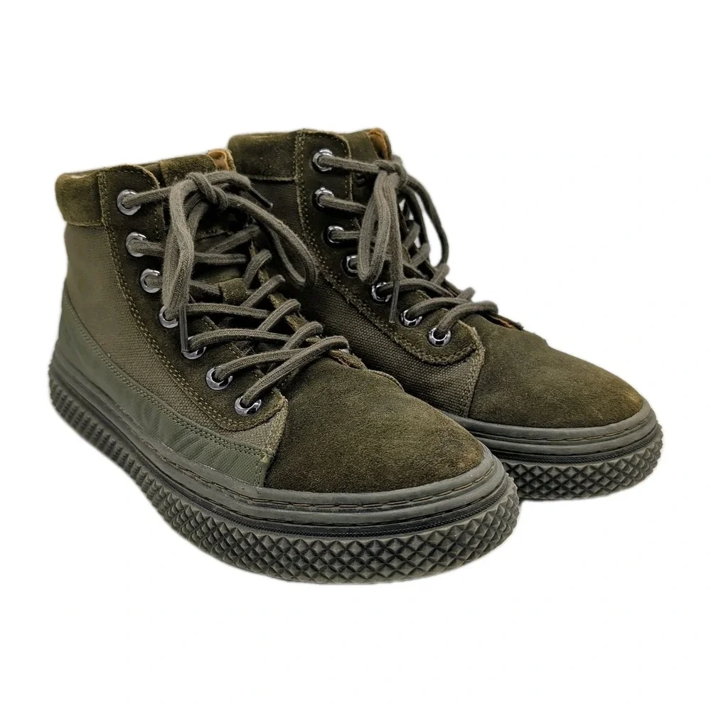 Steve Madden Green Lantern Hybrid Sneaker-Boot Chukka Gorpcore Urban High Top